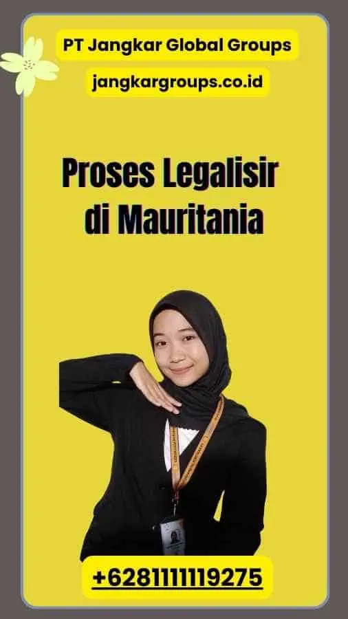 Proses Legalisir di Mauritania