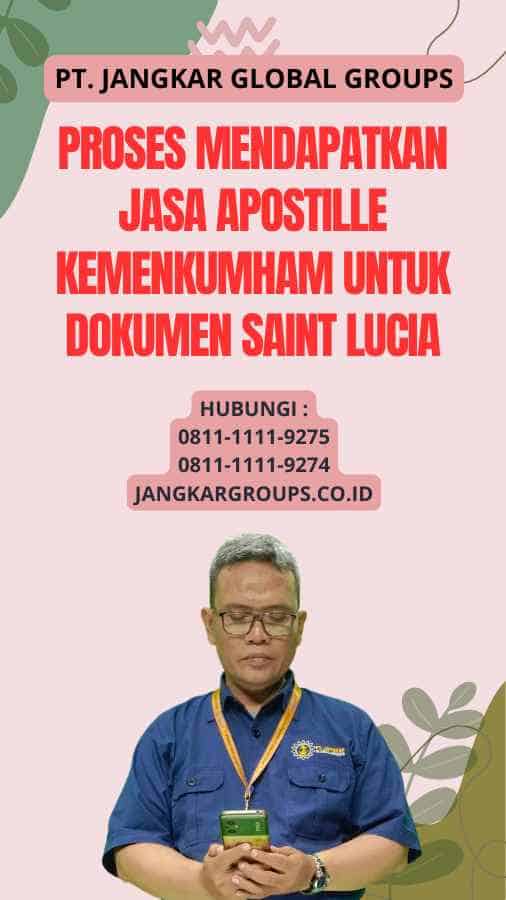 Proses Mendapatkan Jasa Apostille Kemenkumham untuk Dokumen Saint Lucia