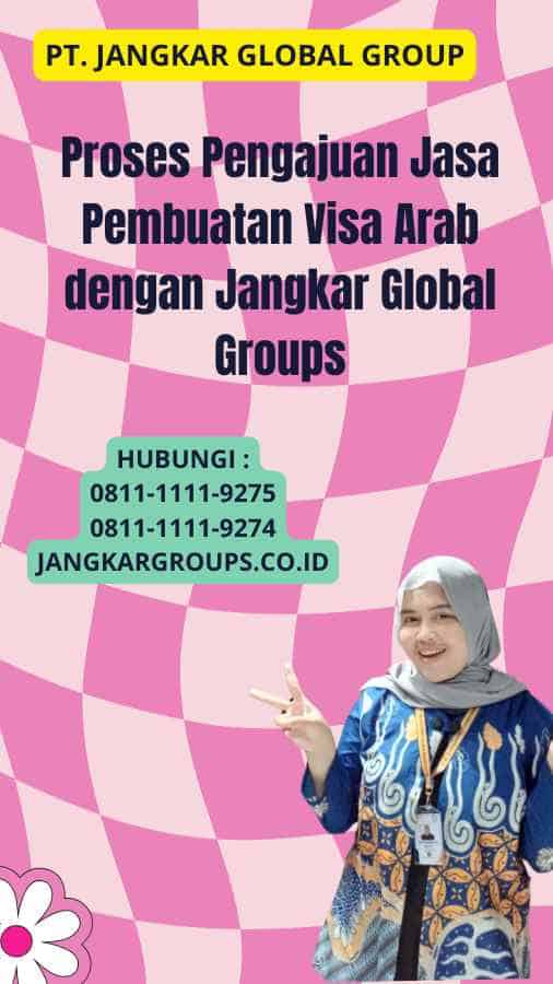 Proses Pengajuan Jasa Pembuatan Visa Arab dengan Jangkar Global Groups