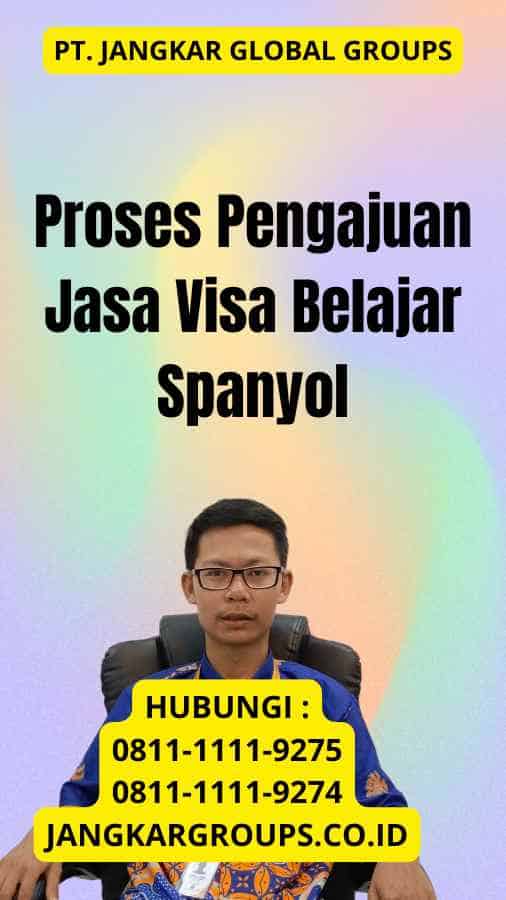 Proses Pengajuan Jasa Visa Belajar Spanyol