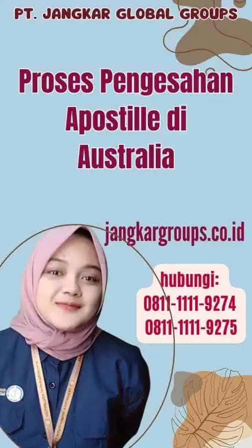 Proses Pengesahan Apostille di Australia