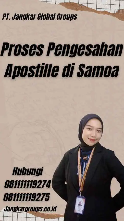 Proses Pengesahan Apostille di Samoa