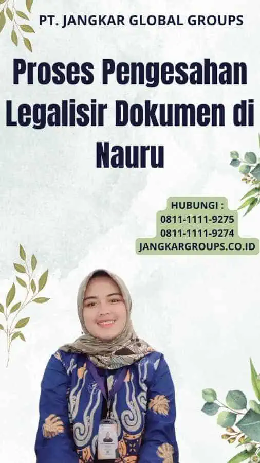 Proses Pengesahan Legalisir Dokumen di Nauru