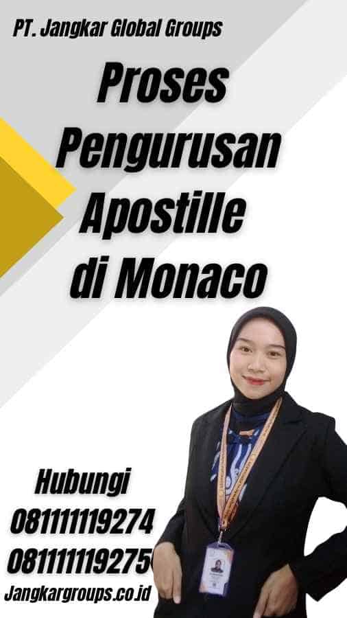 Proses Pengurusan Apostille di Monaco - Jasa Apostille Monaco