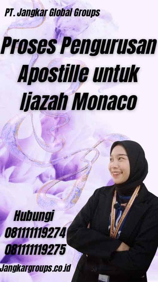 Proses Pengurusan Apostille untuk Ijazah Monaco