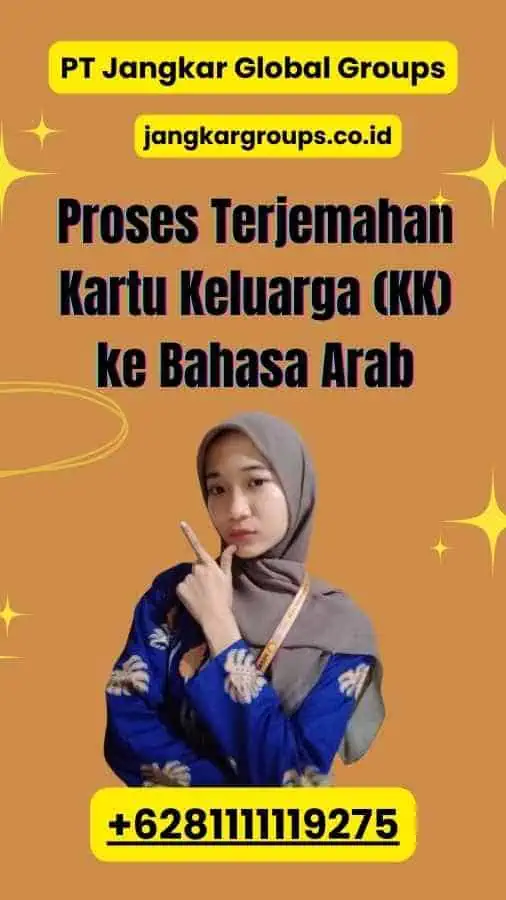 Proses Terjemahan Kartu Keluarga (KK) ke Bahasa Arab