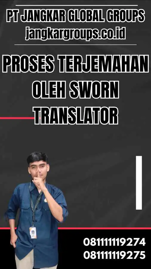 Proses Terjemahan oleh Sworn Translator