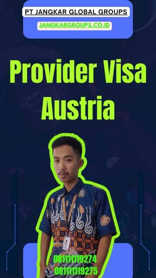 Provider Visa Austria