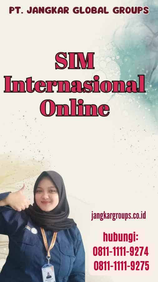 SIM Internasional Online