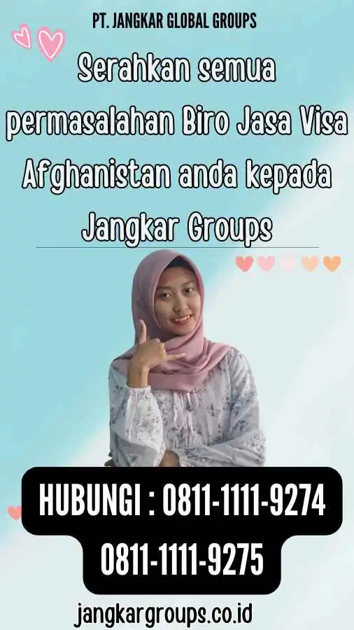 Serahkan semua permasalahan Biro Jasa Visa Afghanistan anda kepada Jangkar Groups