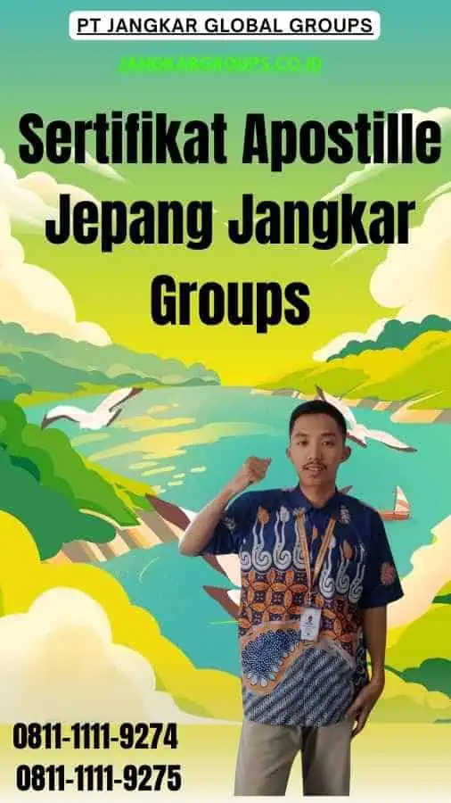 Sertifikat Apostille Jepang Jangkar Groups