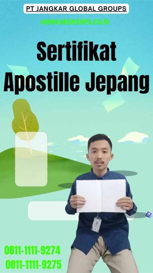 Sertifikat Apostille Jepang