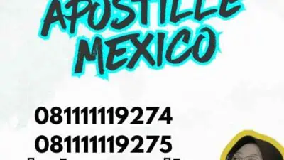 Sertifikat Apostille Mexico