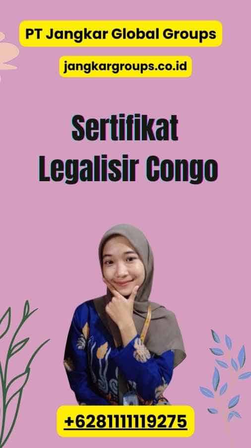 Sertifikat Legalisir Congo