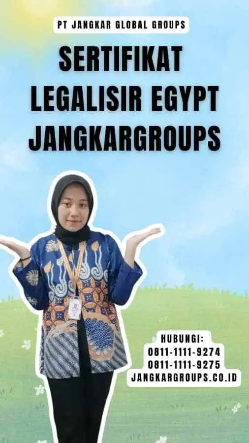 Sertifikat Legalisir Egypt Jangkargroups