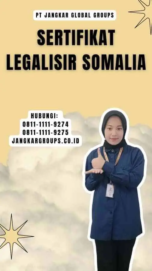 Sertifikat Legalisir Somalia