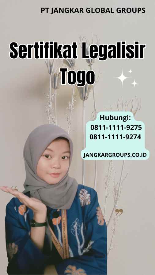 Sertifikat Legalisir Togo