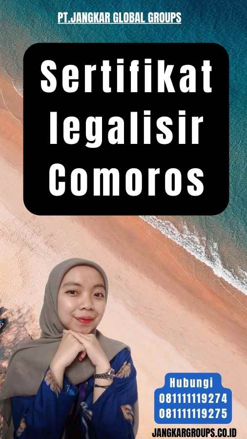 Sertifikat legalisir Comoros