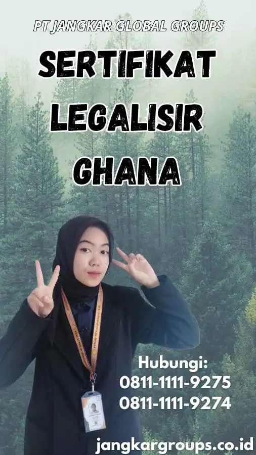 Sertifikat legalisir Ghana