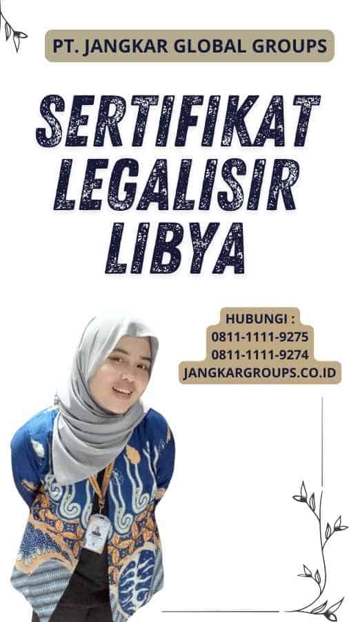 Sertifikat legalisir Libya