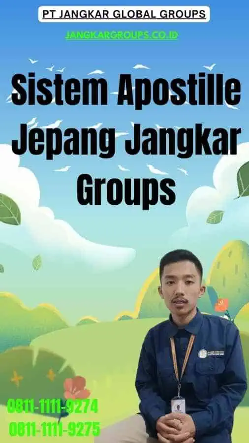 Sistem Apostille Jepang Jangkar Groups