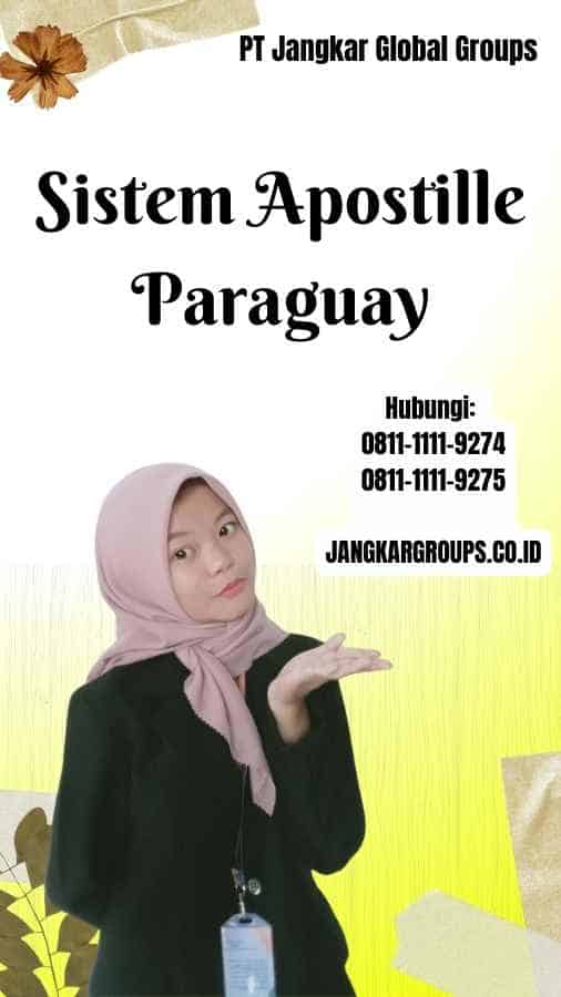 Sistem Apostille Paraguay