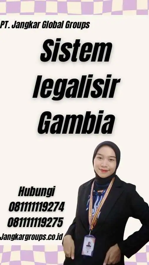 Sistem legalisir Gambia