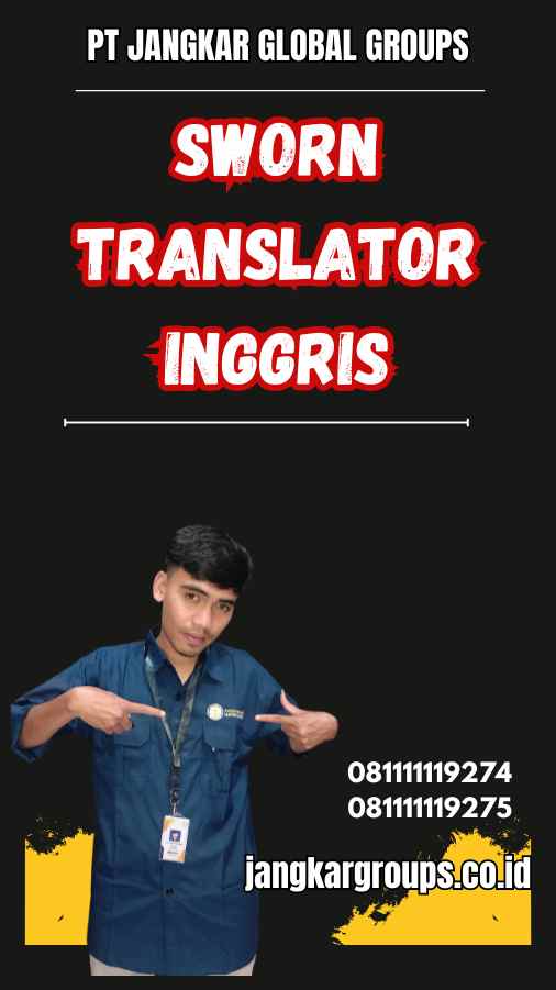 Sworn Translator Inggris