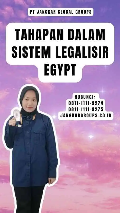 Tahapan dalam Sistem Legalisir Egypt