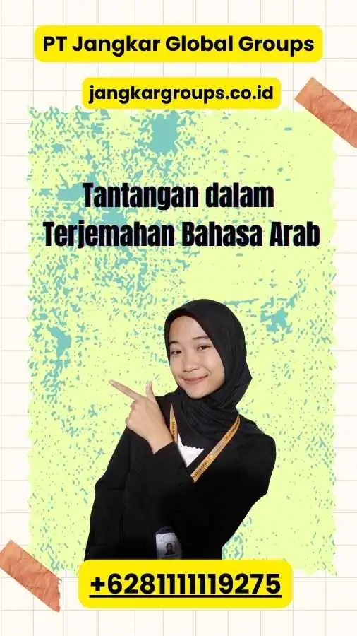 Tantangan dalam Terjemahan Bahasa Arab