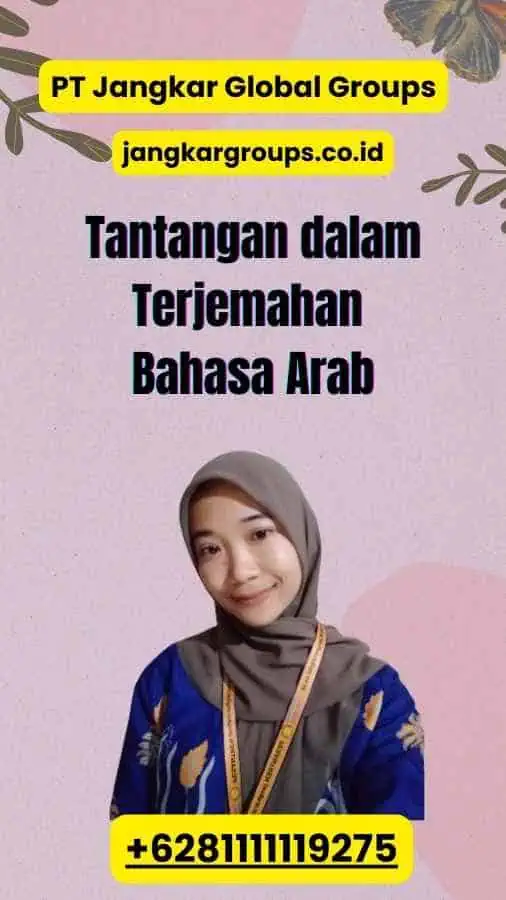 Tantangan dalam Terjemahan Bahasa Arab