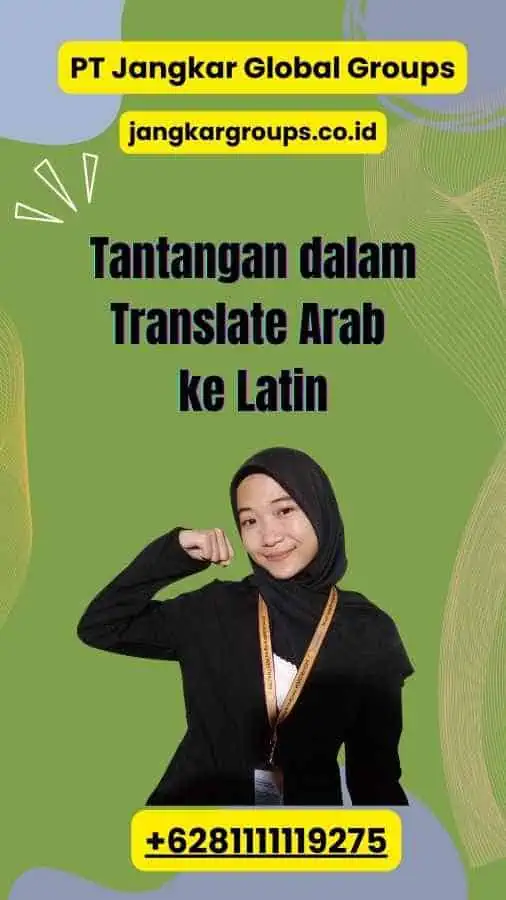 Tantangan dalam Translate Arab ke Latin