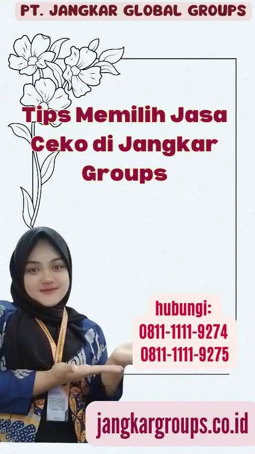 Tips Memilih Jasa Ceko di Jangkar Groups