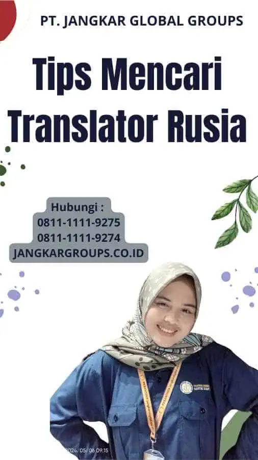 Tips Mencari Translator Rusia