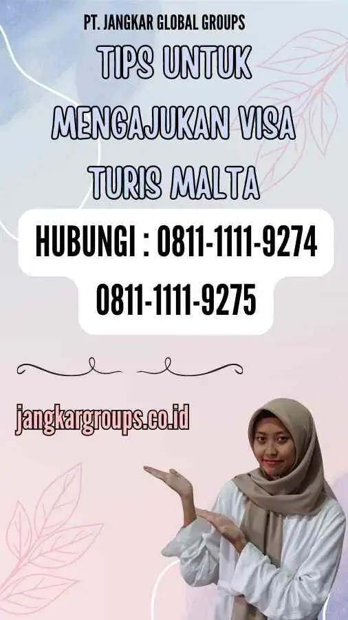 Tips untuk Mengajukan Visa Turis Malta