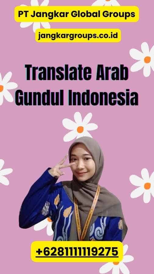 Translate Arab Gundul Indonesia