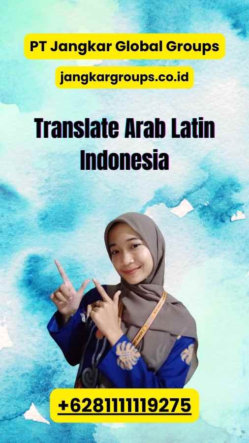 Translate Arab Latin Indonesia