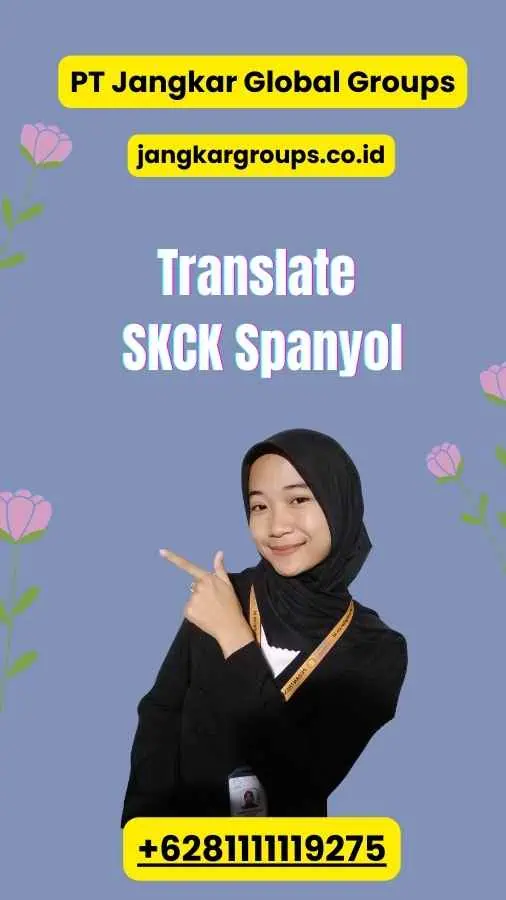 Translate SKCK Spanyol