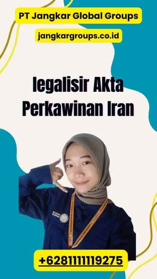 legalisir Akta Perkawinan Iran