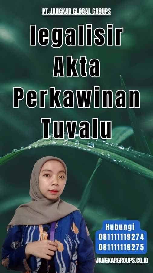 legalisir Akta Perkawinan Tuvalu