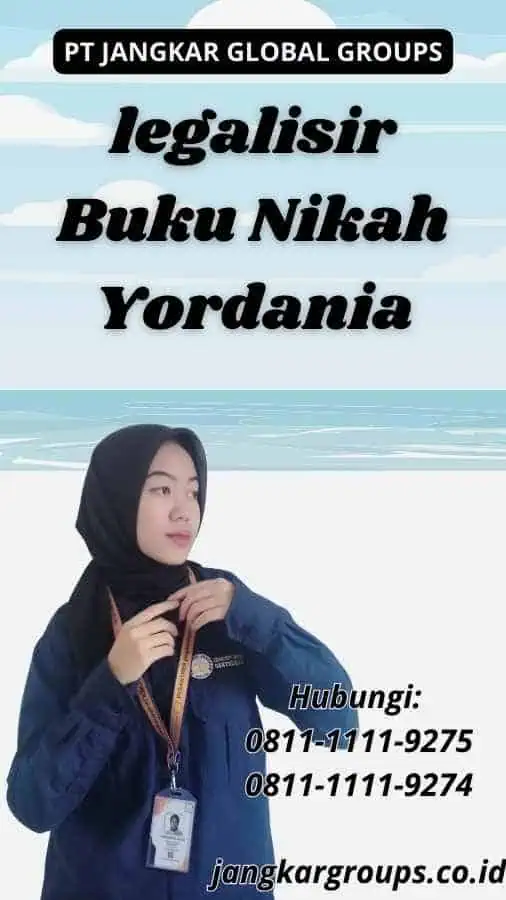 legalisir Buku Nikah Yordania