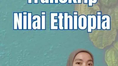 legalisir Transkrip Nilai Ethiopia