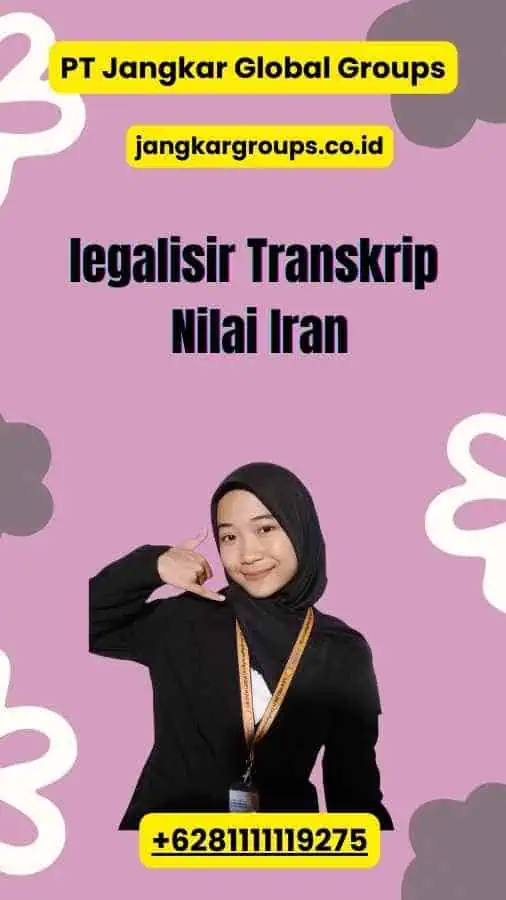 legalisir Transkrip Nilai Iran