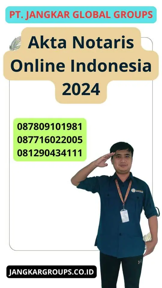 Akta Notaris Online Indonesia 2024