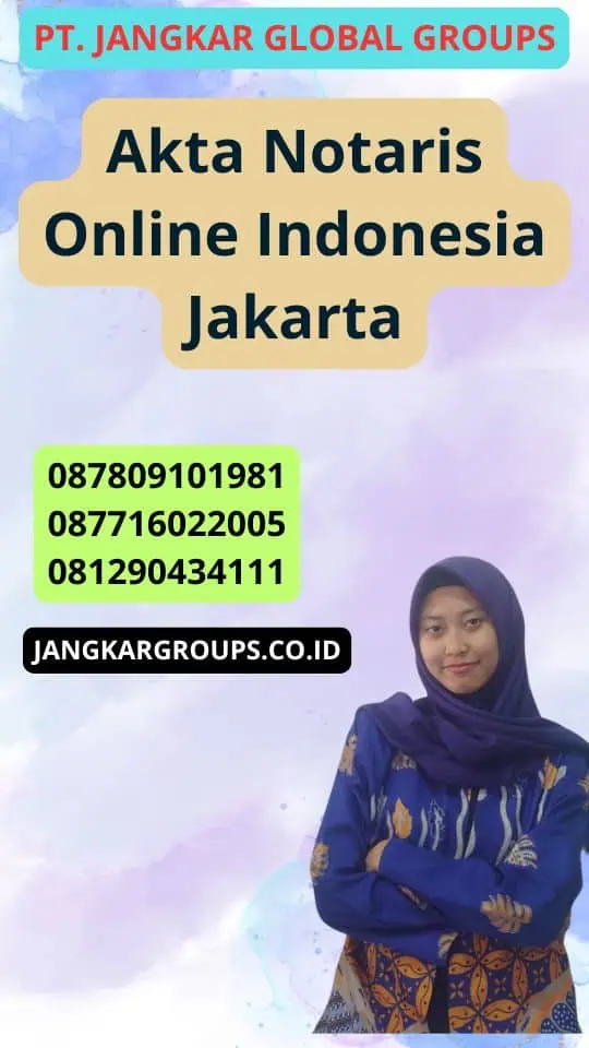 Akta Notaris Online Indonesia Jakarta