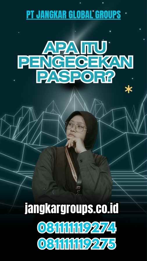 Apa Itu Mengecek Passport Online?