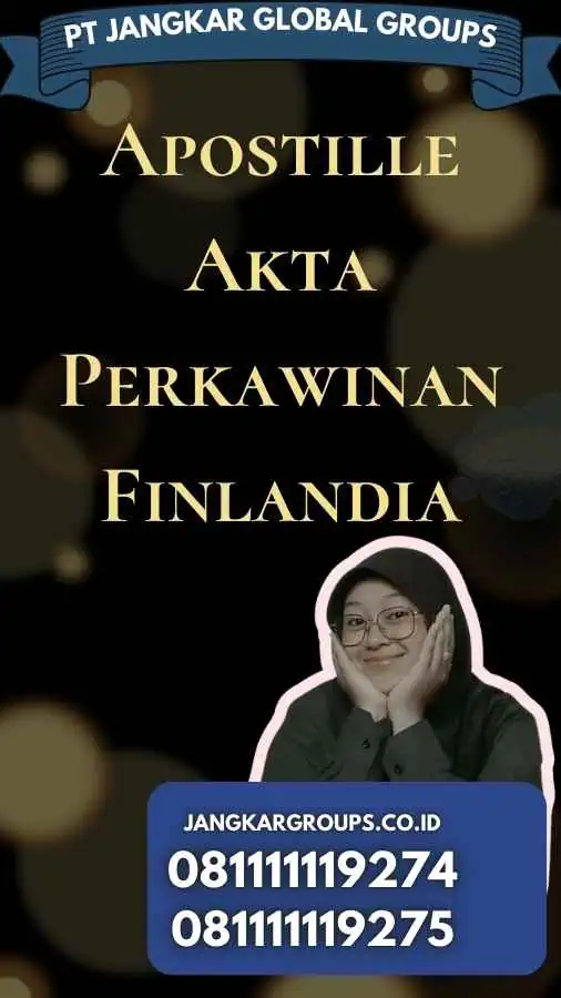 Apostille Akta Perkawinan Finlandia