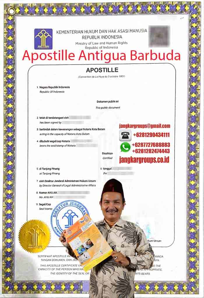 Apostille Antigua Barbuda