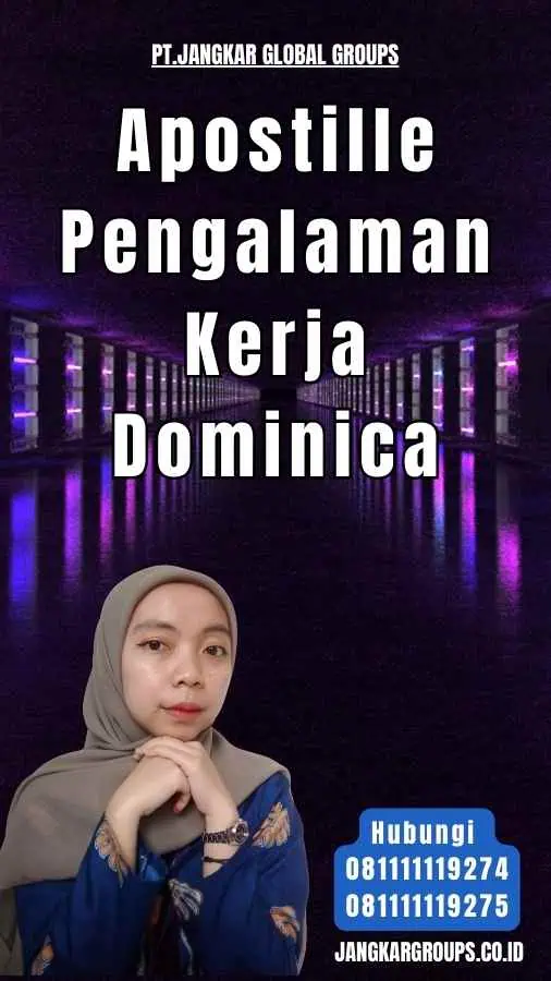 Apostille Pengalaman Kerja Dominica