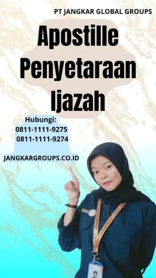 Apostille Penyetaraan Ijazah